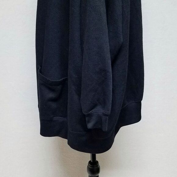 VINTAGE 90s Basic Editions Simple Black Button Down Cardigan 3X - Picture 11 of 14